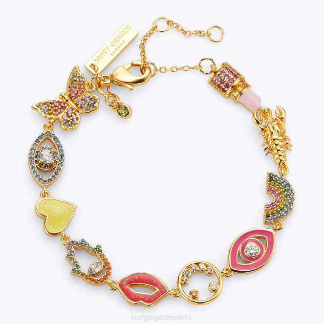 Kurt Geiger mujer pulsera con múltiples dijes de Londres 2LPR187 | accesorios varios/otros
